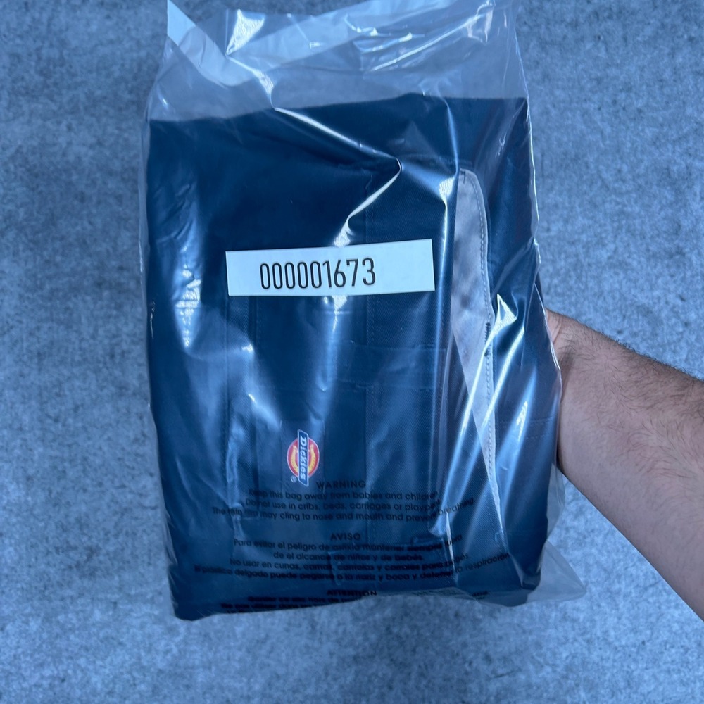 Dickies Cargo Shorts Mens 34(32x10) Navy Blue Loose Fit Workwear Skate Utility - Picture 14 of 14